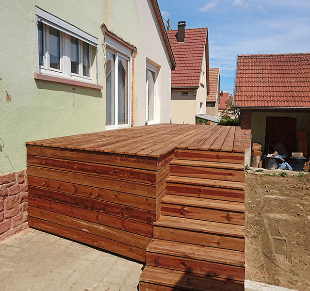 aménagement bois - Terrasse