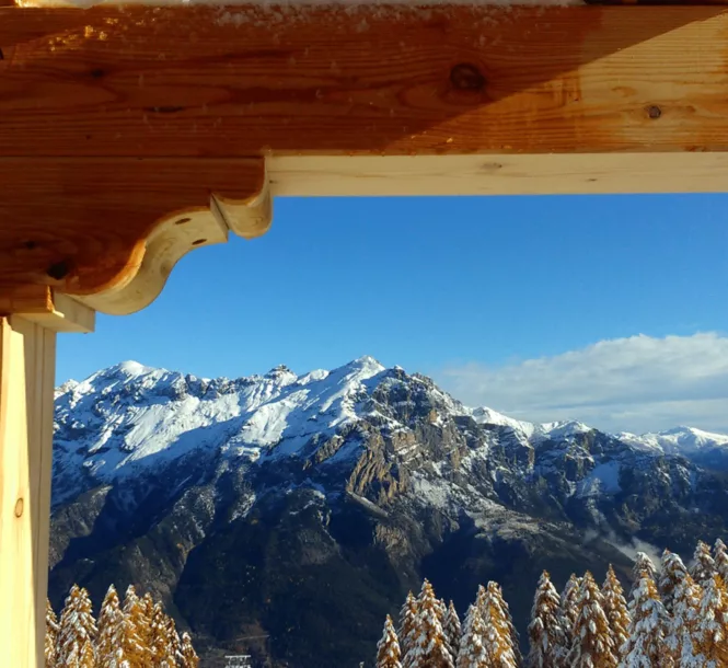 Moulure traditionnel des alpes